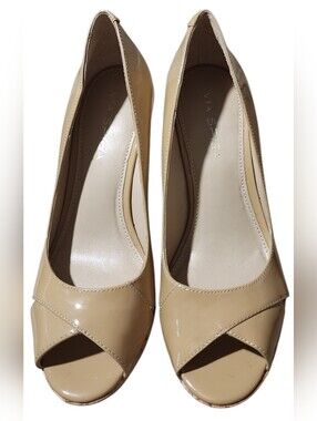 Via Spiga Neutral Nude Tan Heels - Worn Once - Sz 7, Retail $160